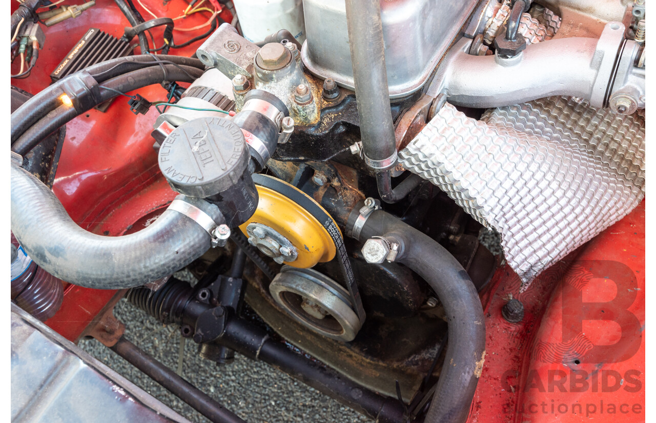 2/1977 British Leyland M.G. MGB 2d Roadster Red 1.8L - Modified and CAMS Logbooked for Hillclimb / Rally