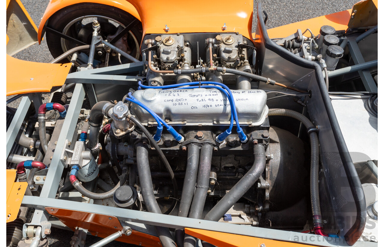 Circa 1988 Clubman Sports 1300 CRD Racing Car Orange 1.3L - CAMS Logbooked