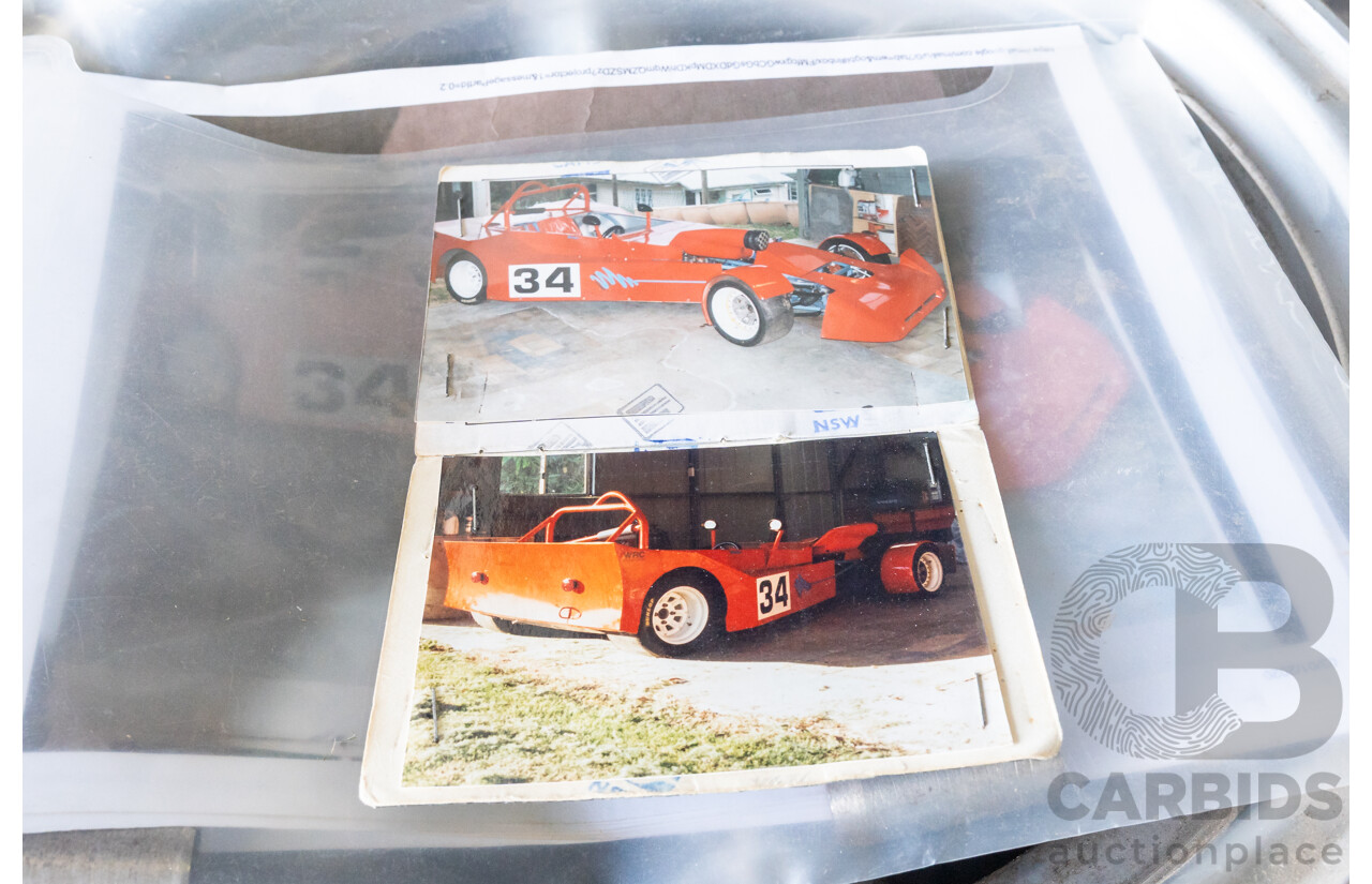Circa 1988 Clubman Sports 1300 CRD Racing Car Orange 1.3L - CAMS Logbooked