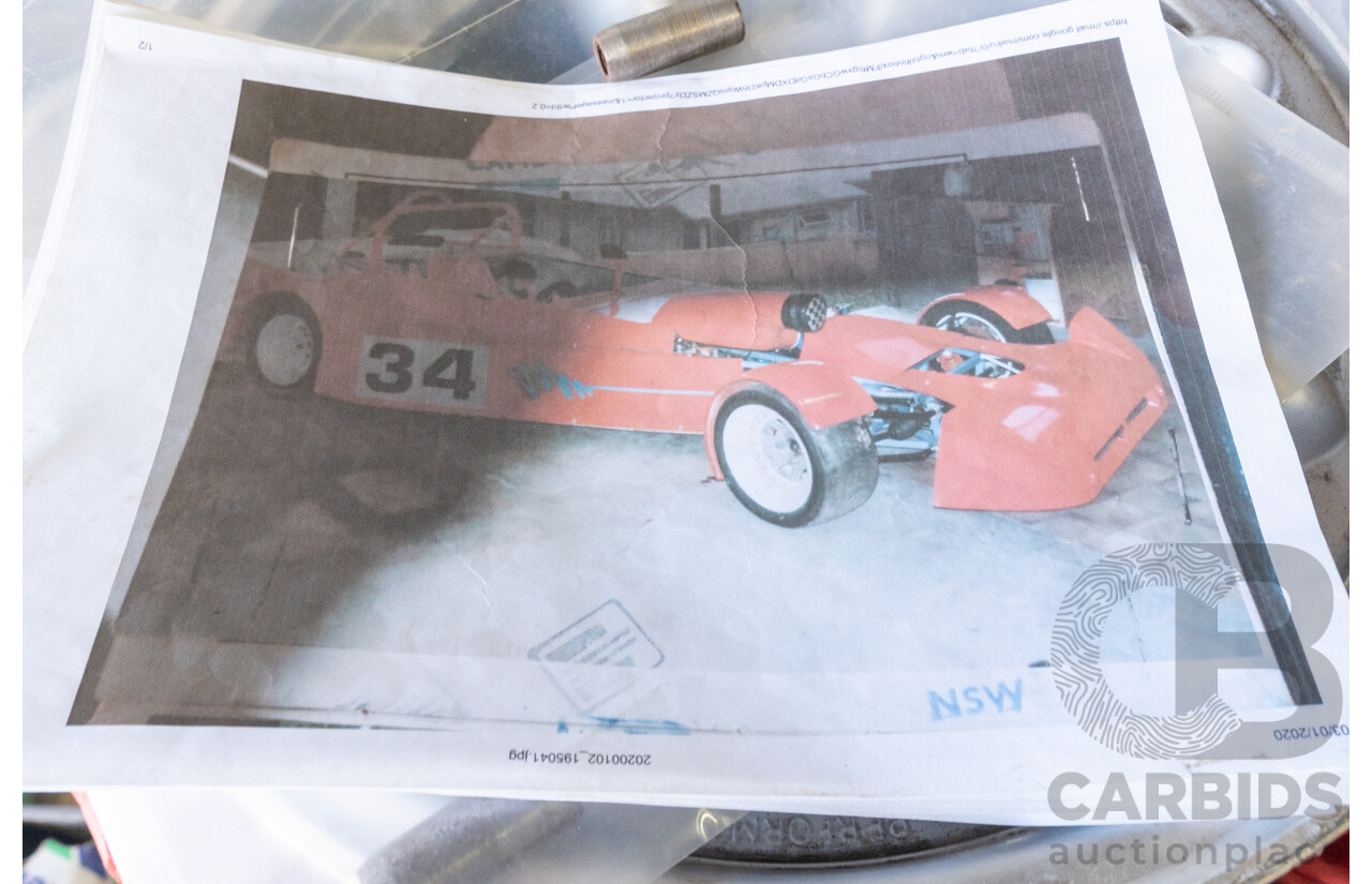 Circa 1988 Clubman Sports 1300 CRD Racing Car Orange 1.3L - CAMS Logbooked