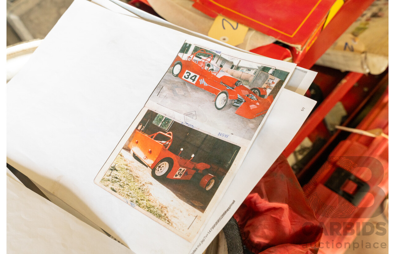 Circa 1988 Clubman Sports 1300 CRD Racing Car Orange 1.3L - CAMS Logbooked