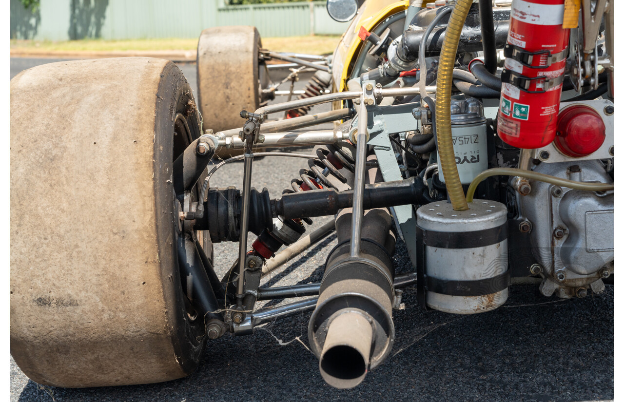 Circa 1969 Renmax F2/BN3 Race Car Yellow Alfa Romeo 1.6L - CAMS Logbooked