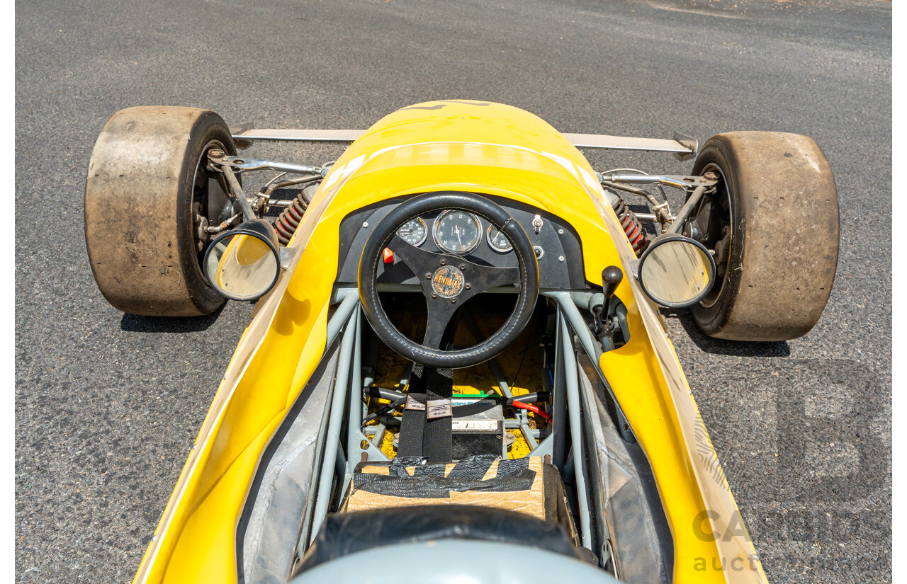 Circa 1969 Renmax F2/BN3 Race Car Yellow Alfa Romeo 1.6L - CAMS Logbooked