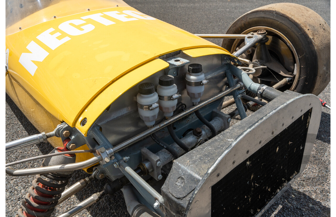 Circa 1969 Renmax F2/BN3 Race Car Yellow Alfa Romeo 1.6L - CAMS Logbooked