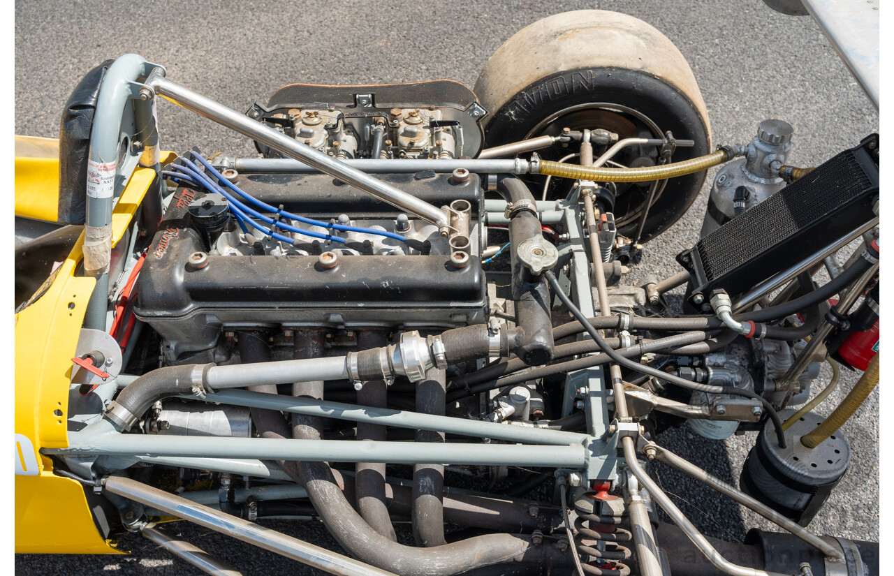 Circa 1969 Renmax F2/BN3 Race Car Yellow Alfa Romeo 1.6L - CAMS Logbooked