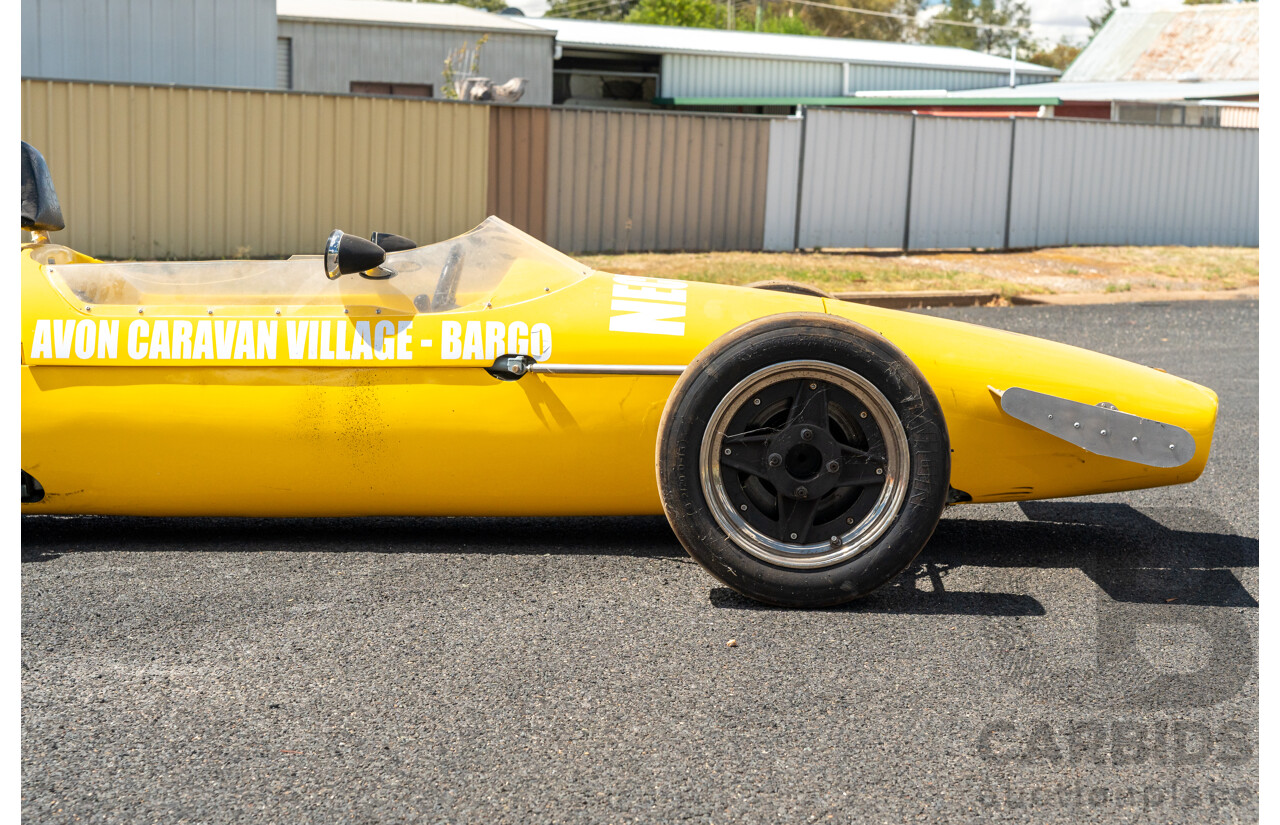 Circa 1969 Renmax F2/BN3 Race Car Yellow Alfa Romeo 1.6L - CAMS Logbooked