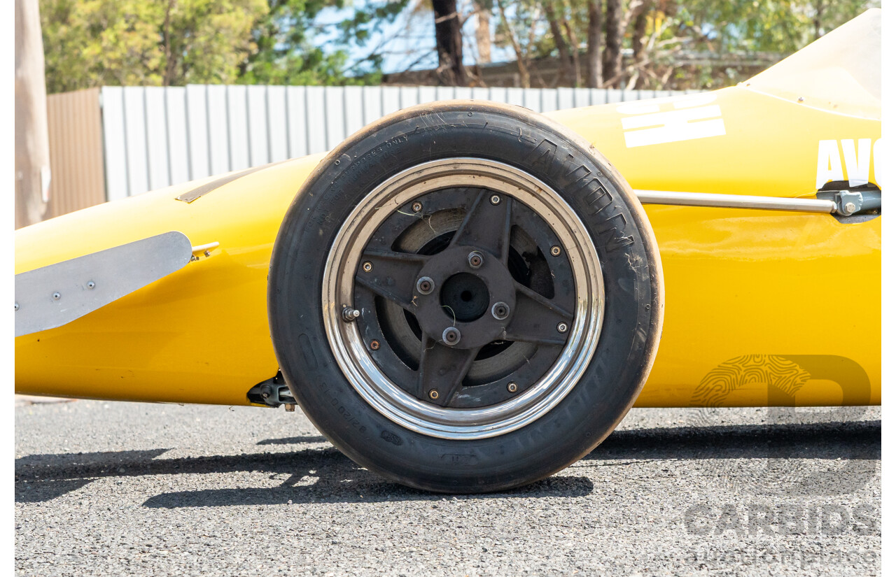 Circa 1969 Renmax F2/BN3 Race Car Yellow Alfa Romeo 1.6L - CAMS Logbooked