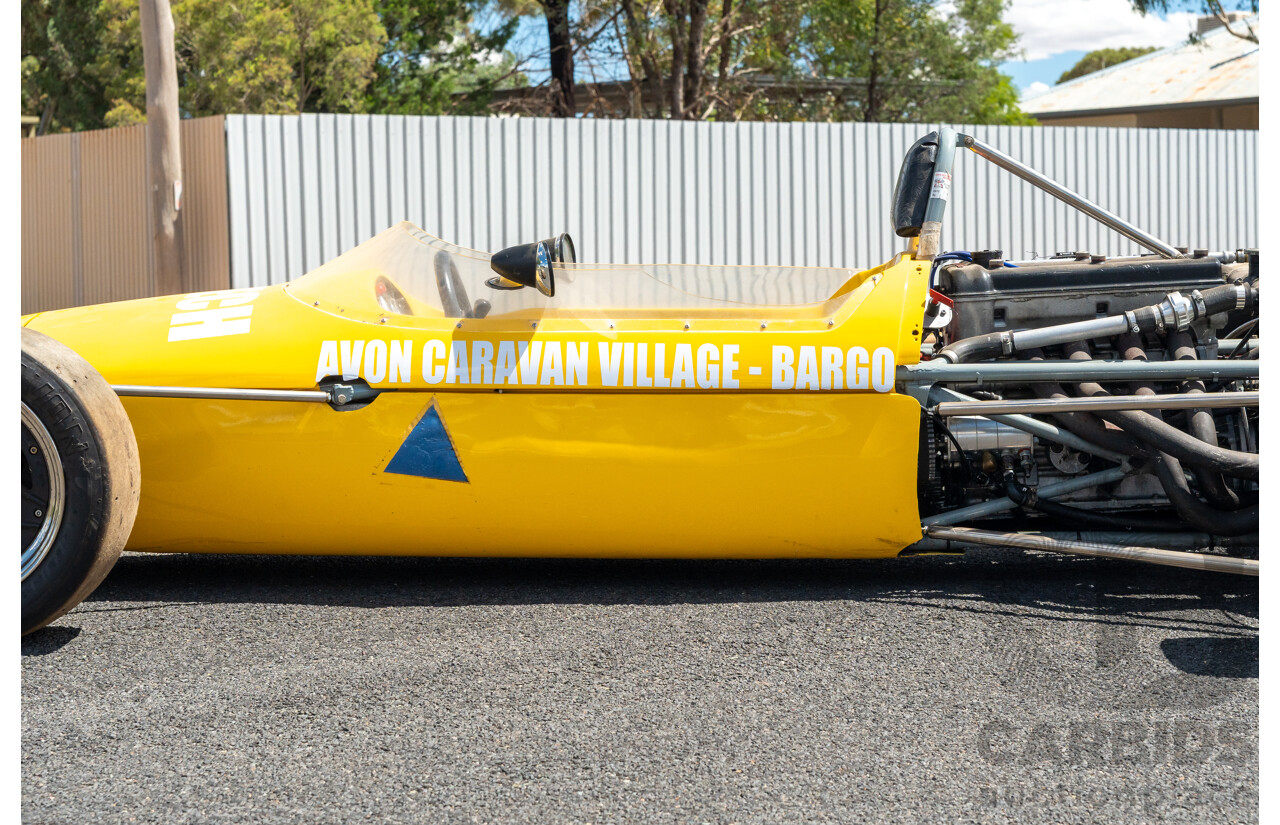 Circa 1969 Renmax F2/BN3 Race Car Yellow Alfa Romeo 1.6L - CAMS Logbooked