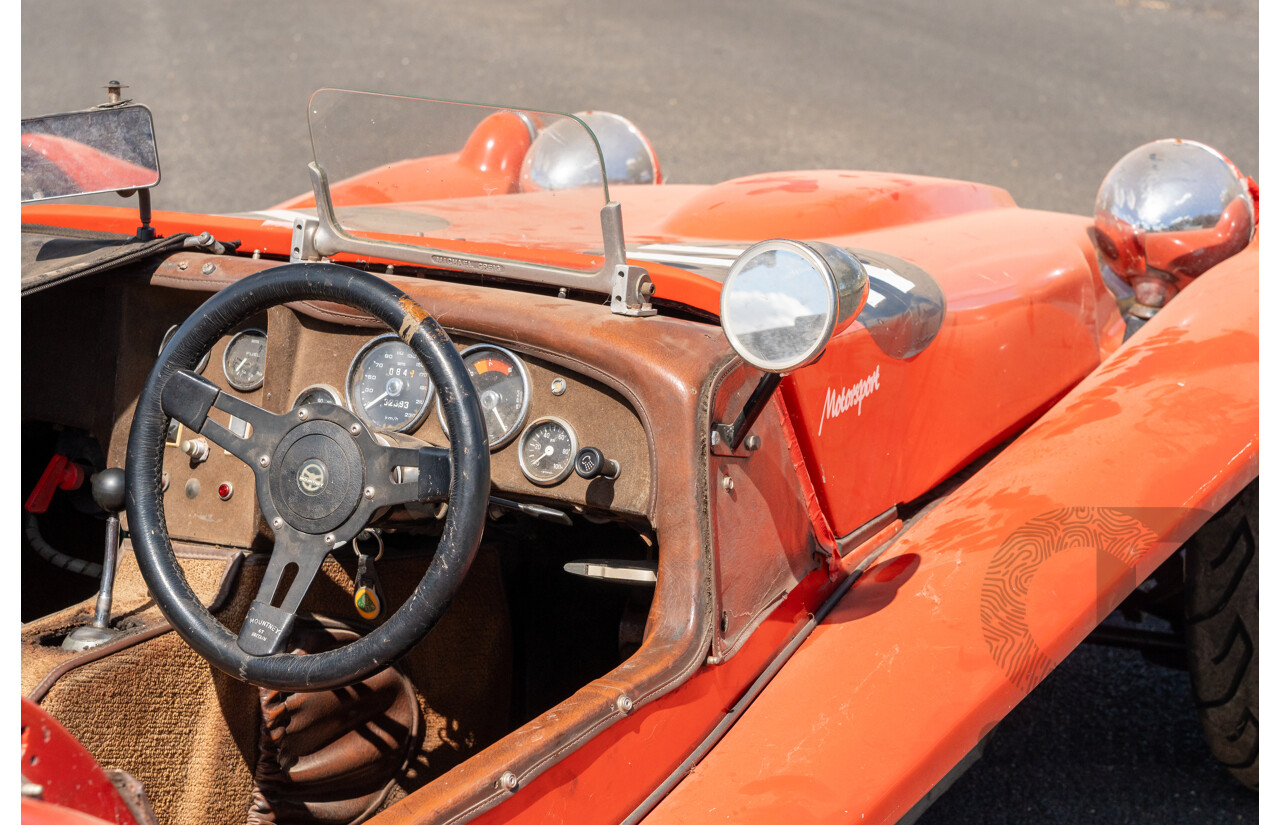 01/1978 Lotus Seven Mk4 (Steel Brothers New Zealand) 2d Roadster Red 1.6L - CAMS Logbooked
