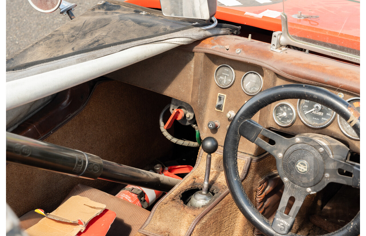 01/1978 Lotus Seven Mk4 (Steel Brothers New Zealand) 2d Roadster Red 1.6L - CAMS Logbooked