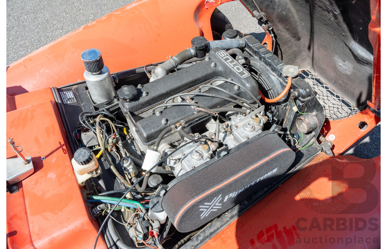 01/1978 Lotus Seven Mk4 (Steel Brothers New Zealand) 2d Roadster Red 1.6L - CAMS Logbooked
