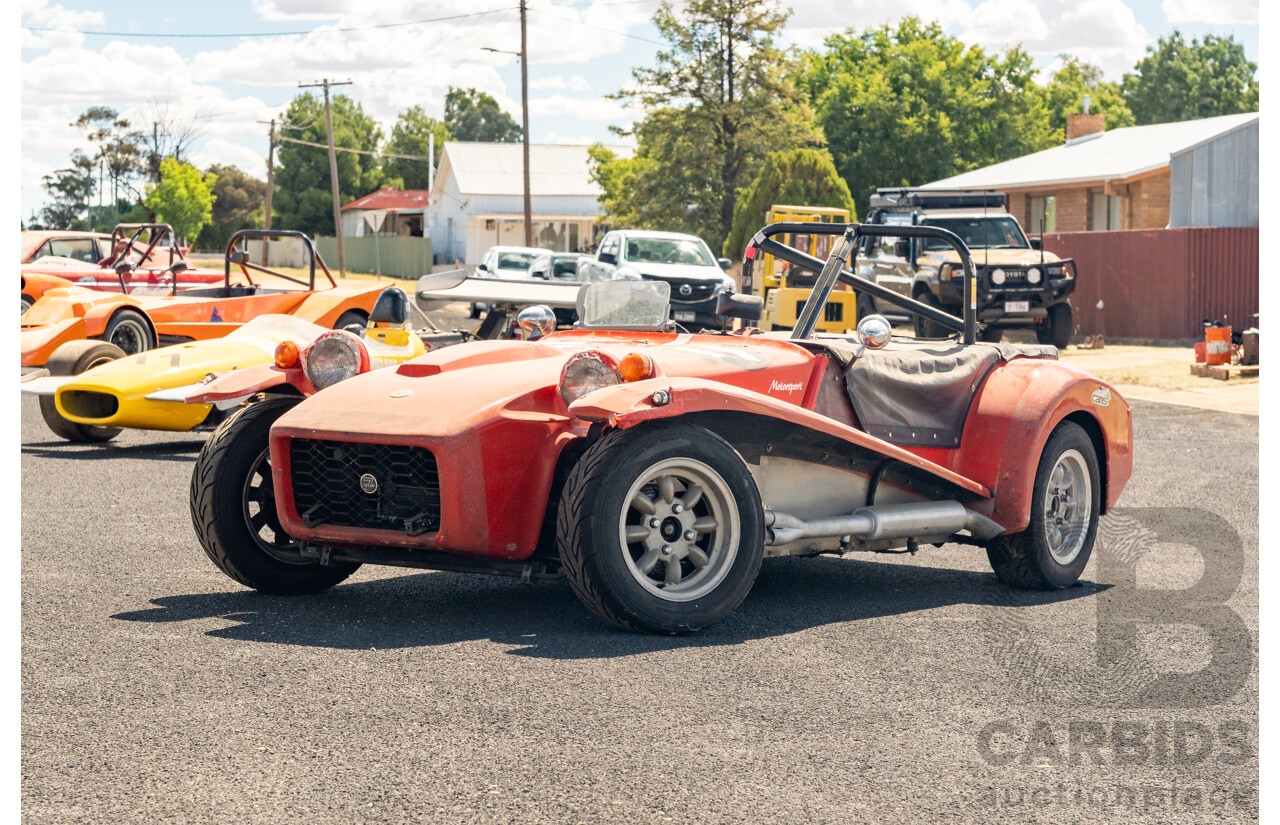 01/1978 Lotus Seven Mk4 (Steel Brothers New Zealand) 2d Roadster Red 1.6L - CAMS Logbooked