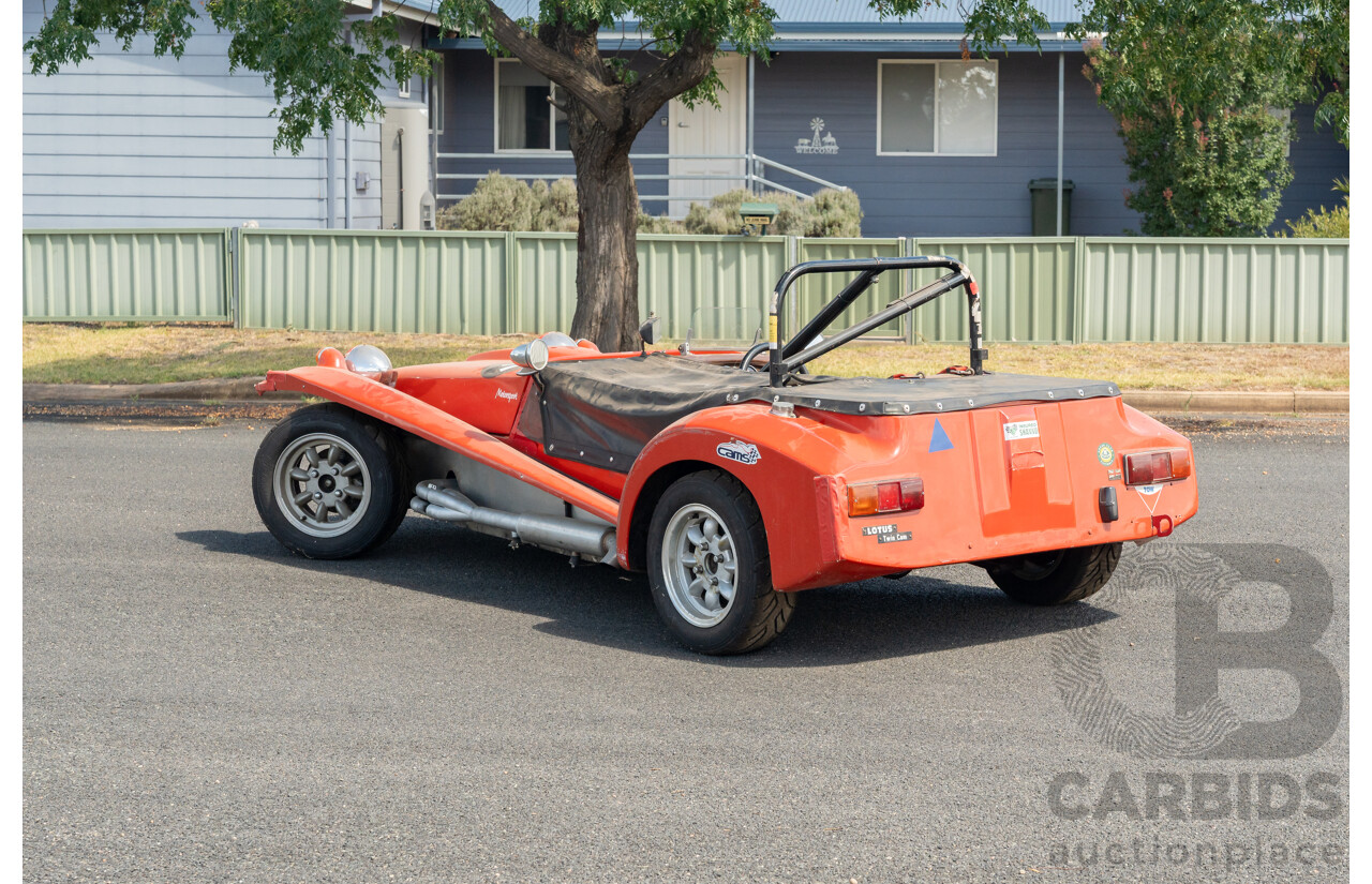 01/1978 Lotus Seven Mk4 (Steel Brothers New Zealand) 2d Roadster Red 1.6L - CAMS Logbooked