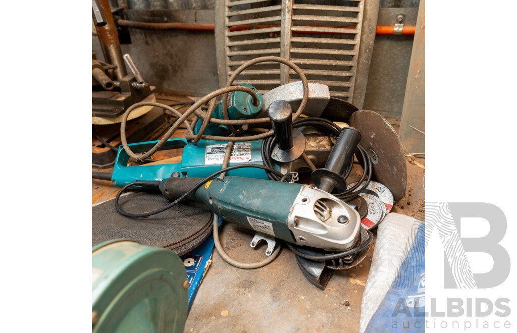 Set of Three Disc Grinders