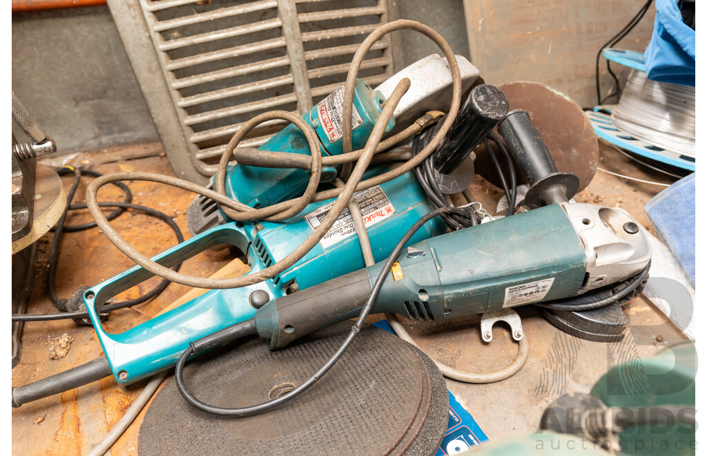 Set of Three Disc Grinders