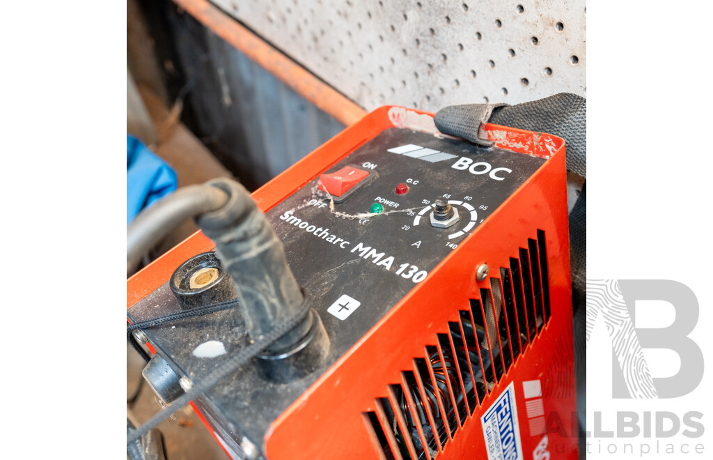 BOC Smootharc MMA130 Arc Welder
