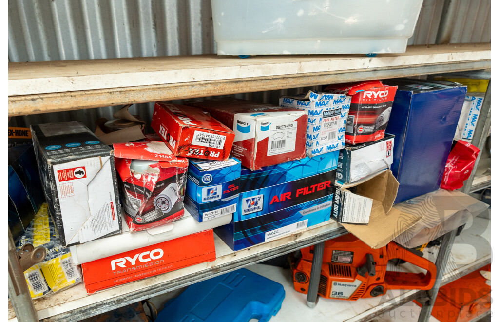 Large Collection of Assorted Auto Parts