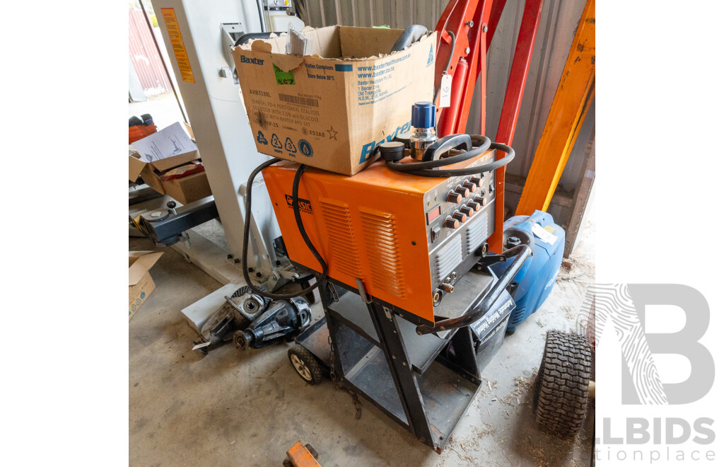Jasic Tig 200PA  AC/DC Tig Welder on Trolley