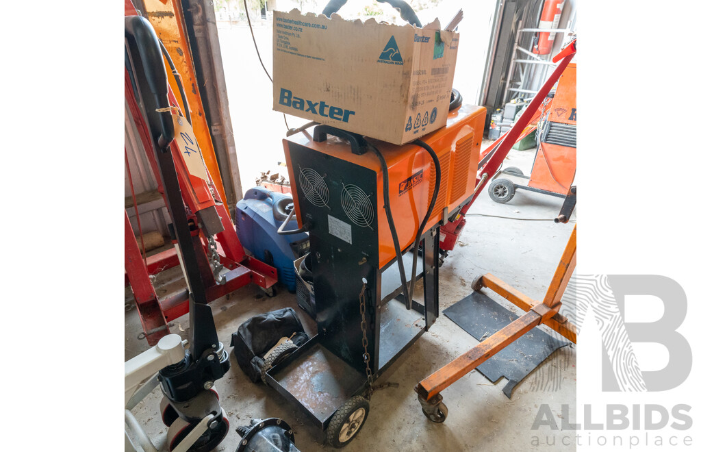 Jasic Tig 200PA  AC/DC Tig Welder on Trolley
