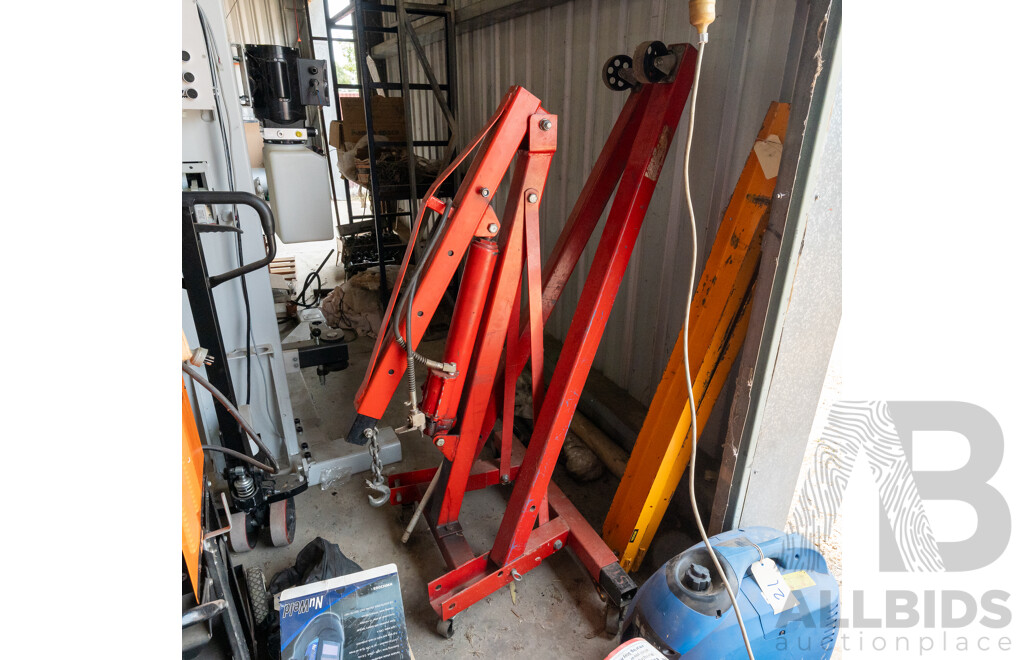 1500 Kgs Portable Hydraulic Engine Crane