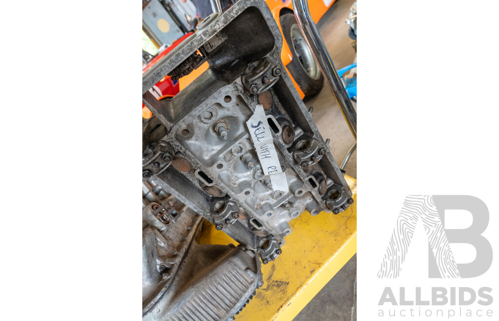 Alfa Romeo Engine Block and Partial Cylinder Head DOHC, Suits Wrennmax