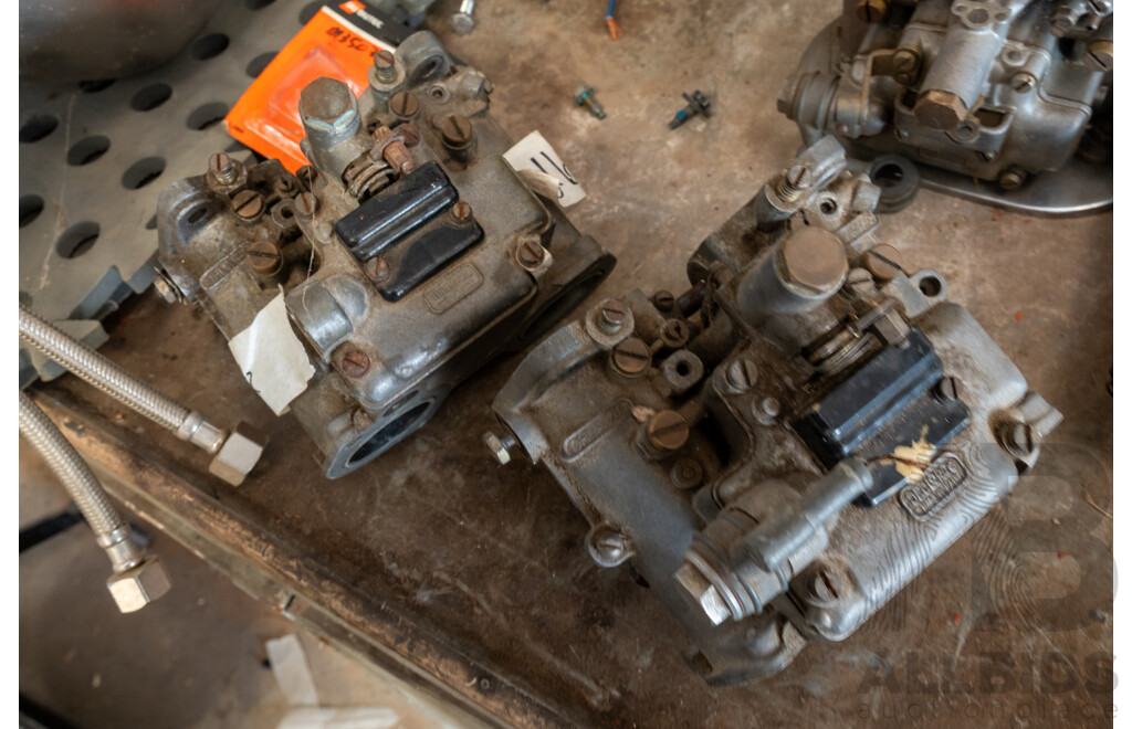 Pair of DELLORTO DHLA40 Carburetors