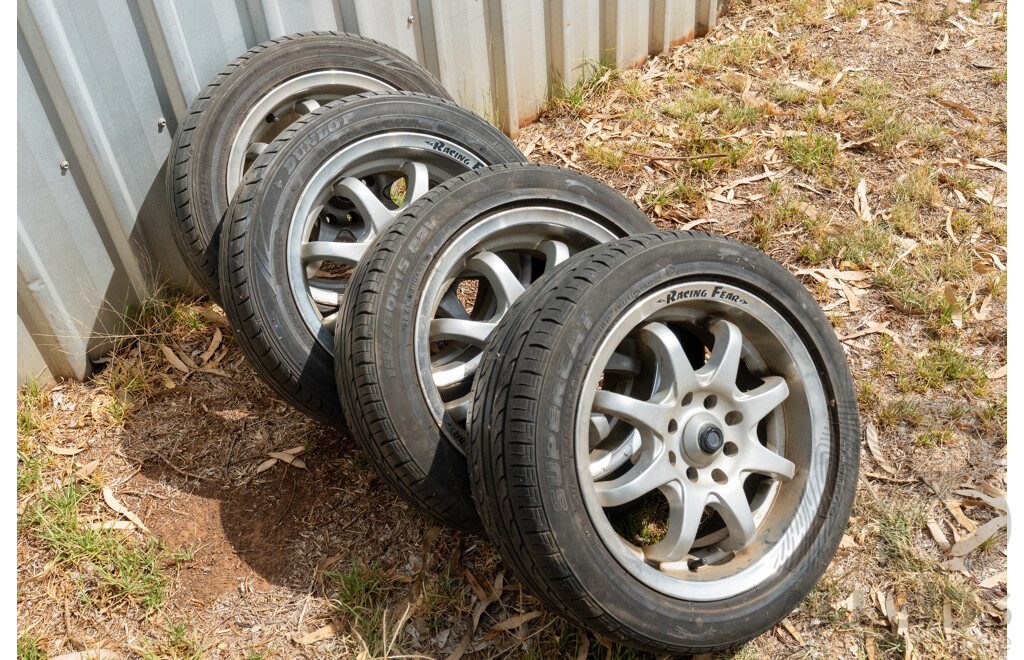 Set of 15 Inch Multi Four Stud Alloy Wheels