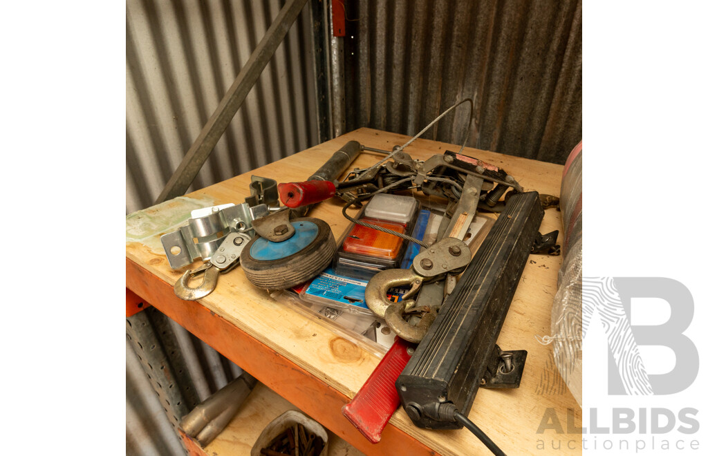 Various Trailer Related Items