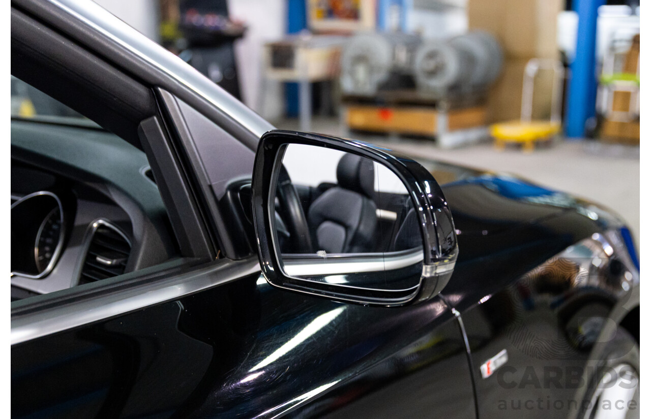 3/2015 Audi A5 S-Line 1.8 TFSI 8T MY15 2d Cabriolet Mythos Black Metallic Turbo 1.8L