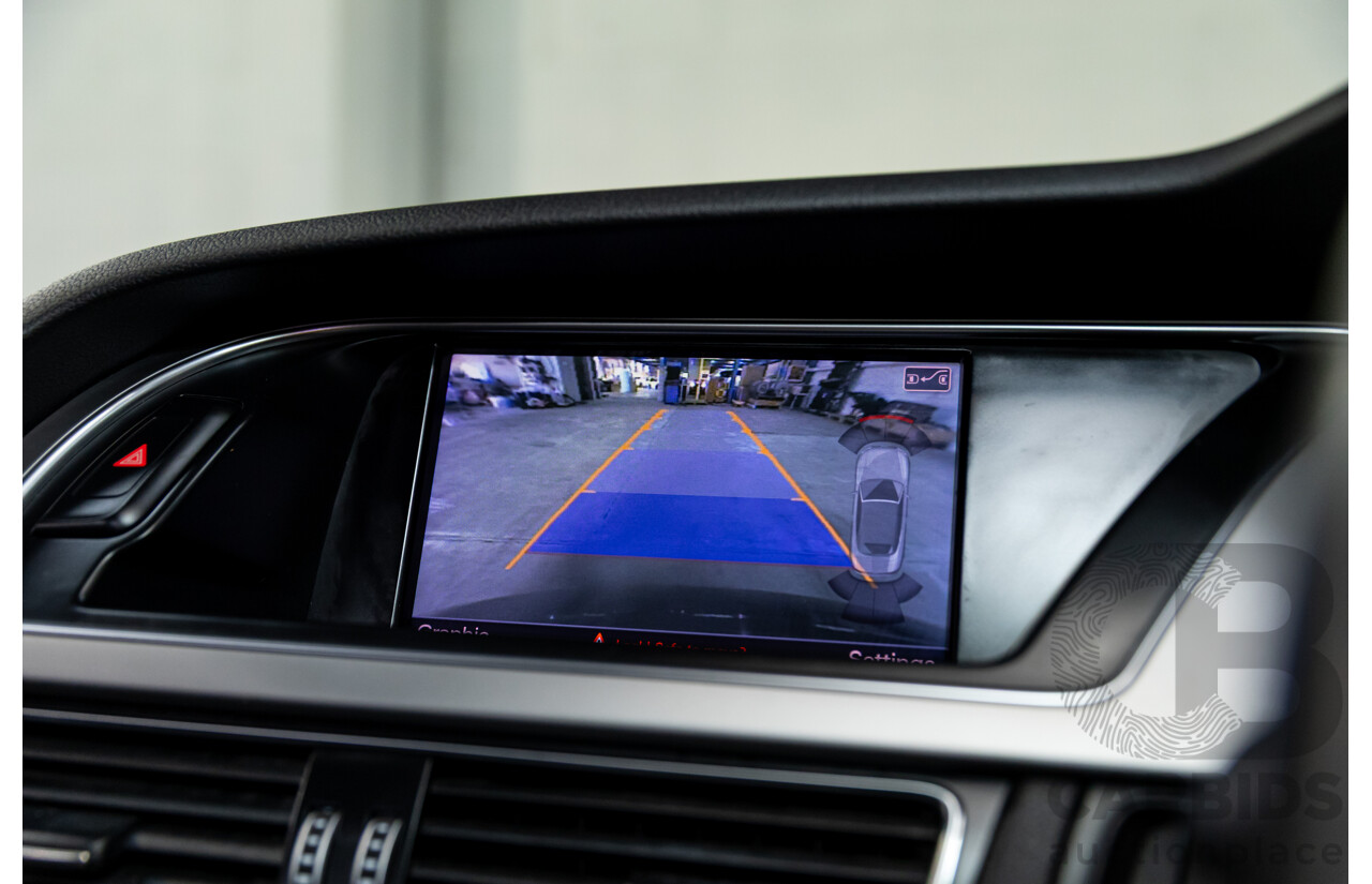 3/2015 Audi A5 S-Line 1.8 TFSI 8T MY15 2d Cabriolet Mythos Black Metallic Turbo 1.8L