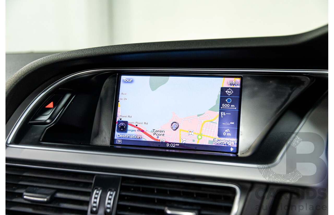 3/2015 Audi A5 S-Line 1.8 TFSI 8T MY15 2d Cabriolet Mythos Black Metallic Turbo 1.8L