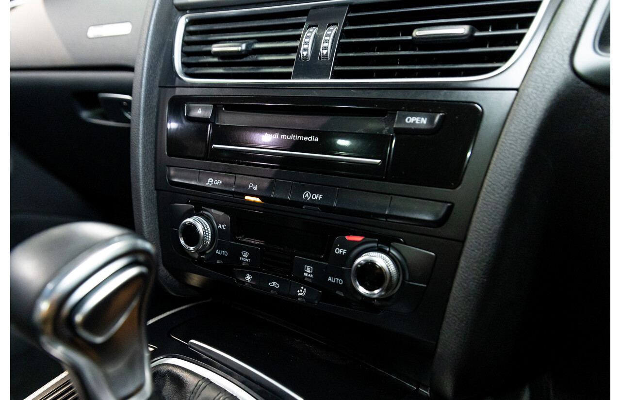 3/2015 Audi A5 S-Line 1.8 TFSI 8T MY15 2d Cabriolet Mythos Black Metallic Turbo 1.8L