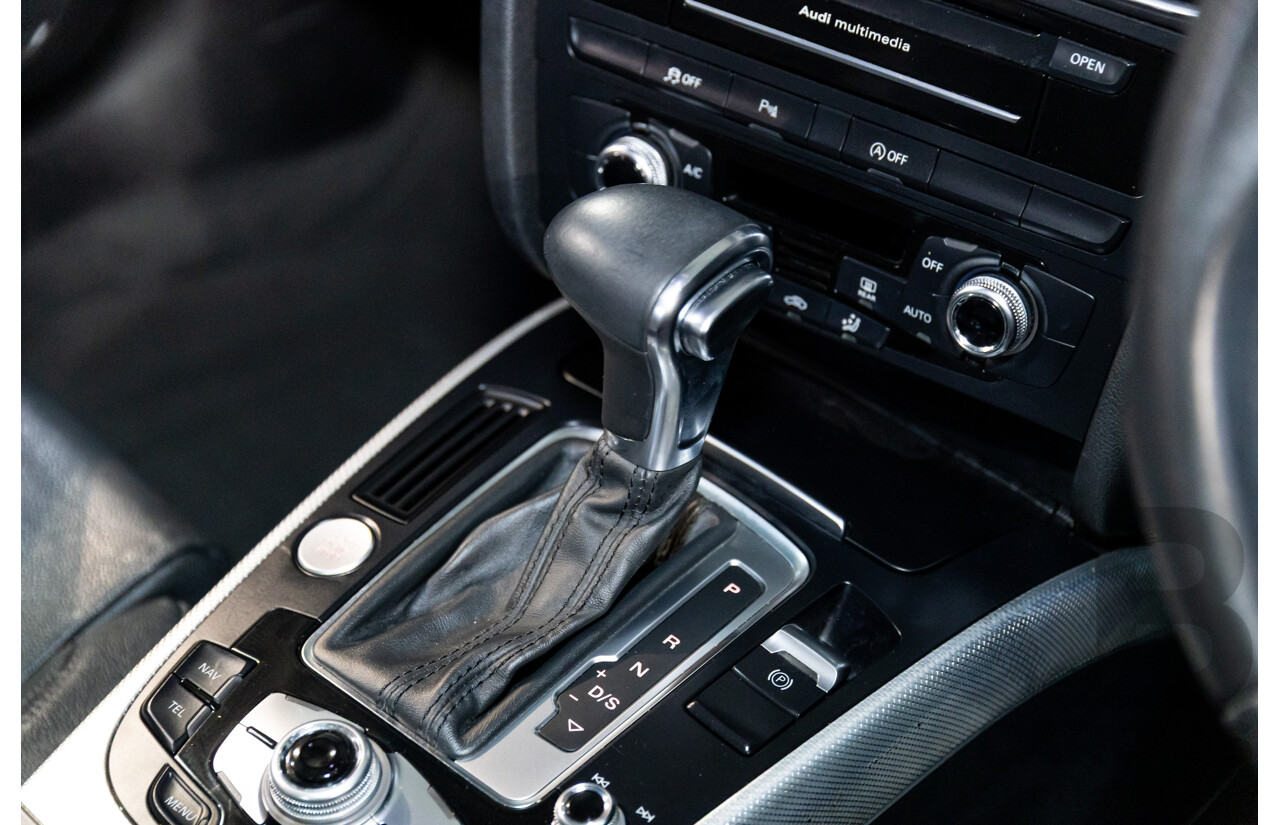 3/2015 Audi A5 S-Line 1.8 TFSI 8T MY15 2d Cabriolet Mythos Black Metallic Turbo 1.8L