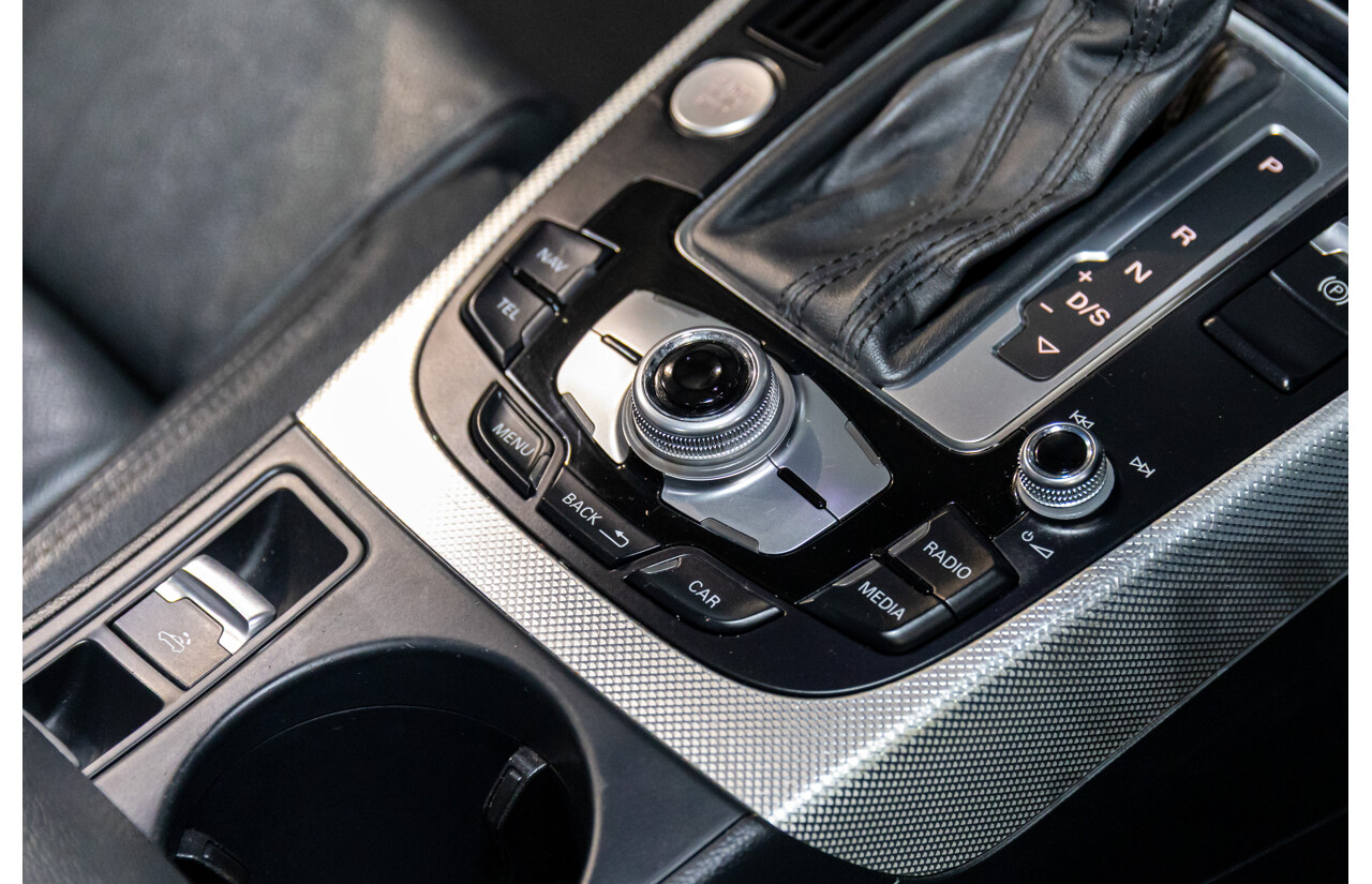 3/2015 Audi A5 S-Line 1.8 TFSI 8T MY15 2d Cabriolet Mythos Black Metallic Turbo 1.8L