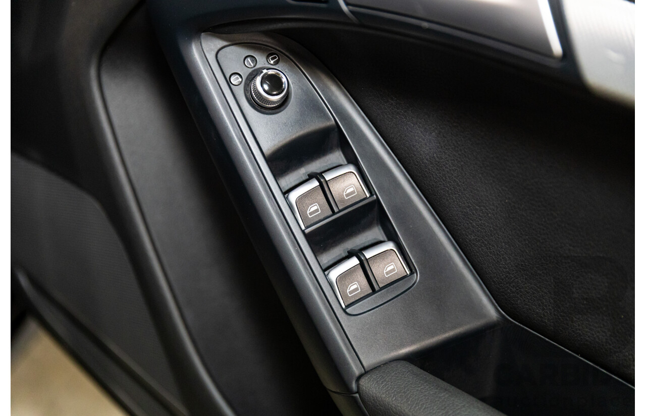 3/2015 Audi A5 S-Line 1.8 TFSI 8T MY15 2d Cabriolet Mythos Black Metallic Turbo 1.8L