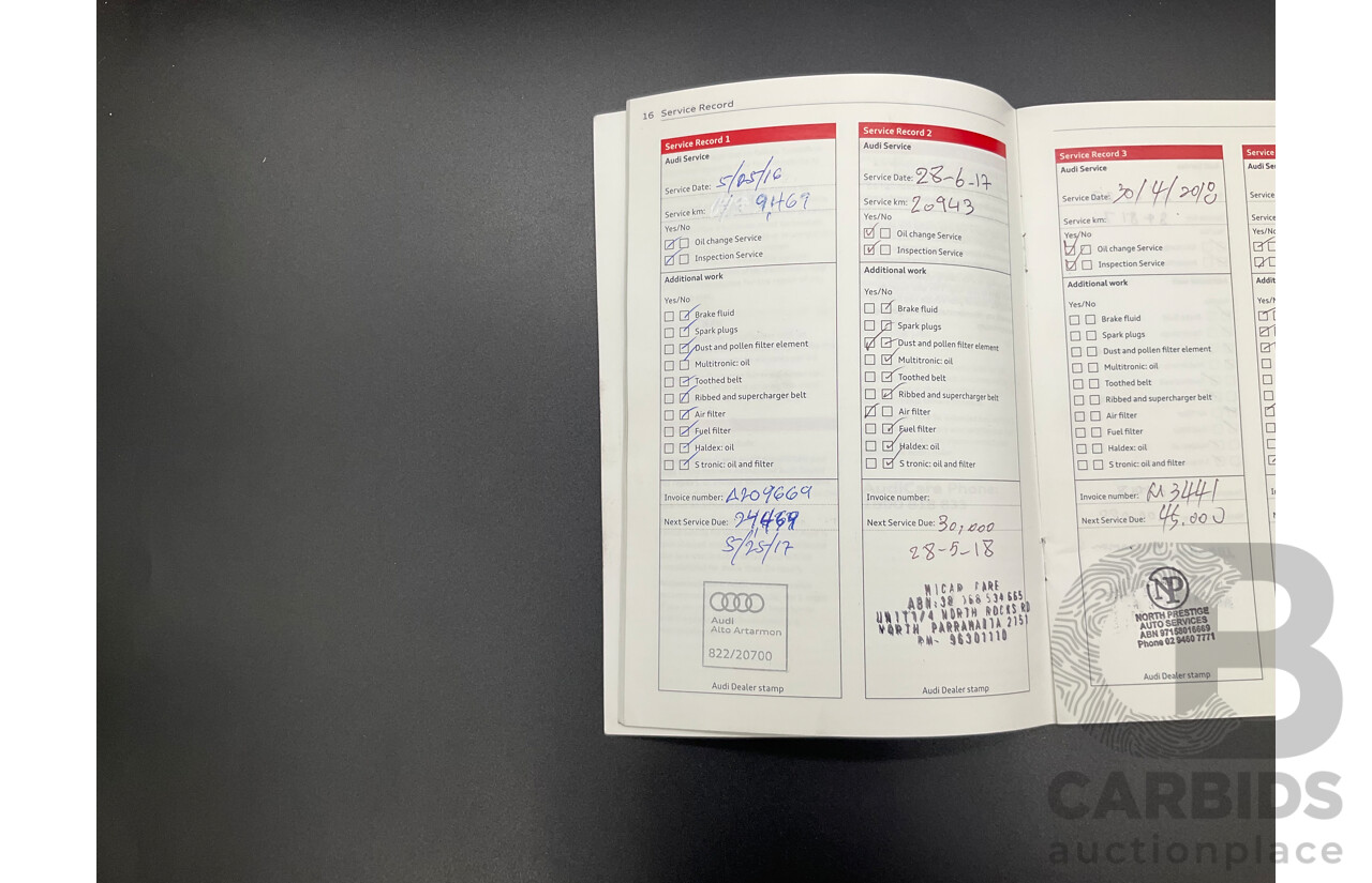 3/2015 Audi A5 S-Line 1.8 TFSI 8T MY15 2d Cabriolet Mythos Black Metallic Turbo 1.8L