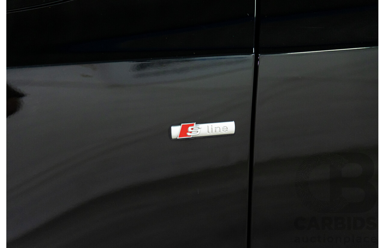 3/2015 Audi A5 S-Line 1.8 TFSI 8T MY15 2d Cabriolet Mythos Black Metallic Turbo 1.8L