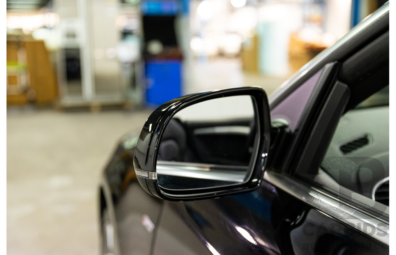 3/2015 Audi A5 S-Line 1.8 TFSI 8T MY15 2d Cabriolet Mythos Black Metallic Turbo 1.8L