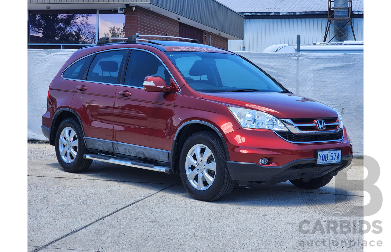 7/2012 Honda CRV (4x4) Sport MY11 4d Wagon Red 2.4L