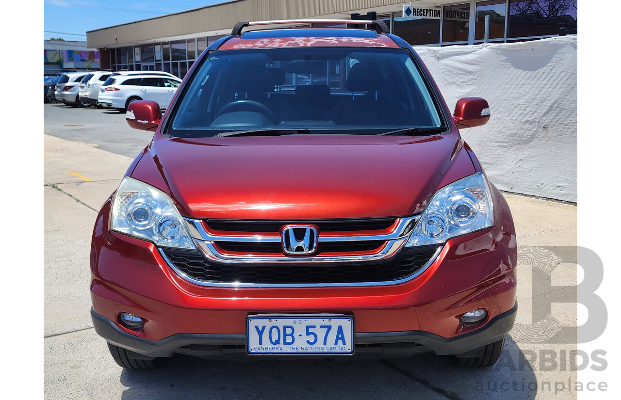 7/2012 Honda CRV (4x4) Sport MY11 4d Wagon Red 2.4L
