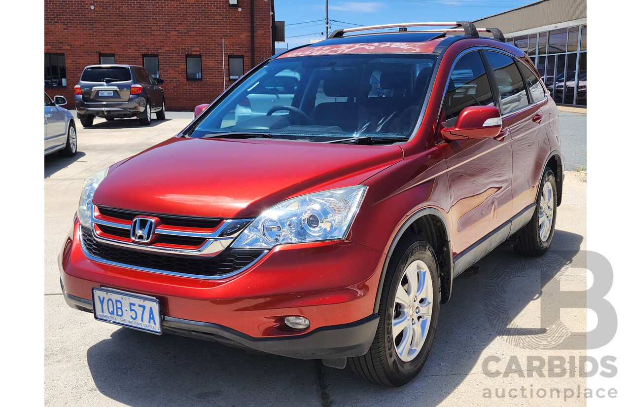 7/2012 Honda CRV (4x4) Sport MY11 4d Wagon Red 2.4L