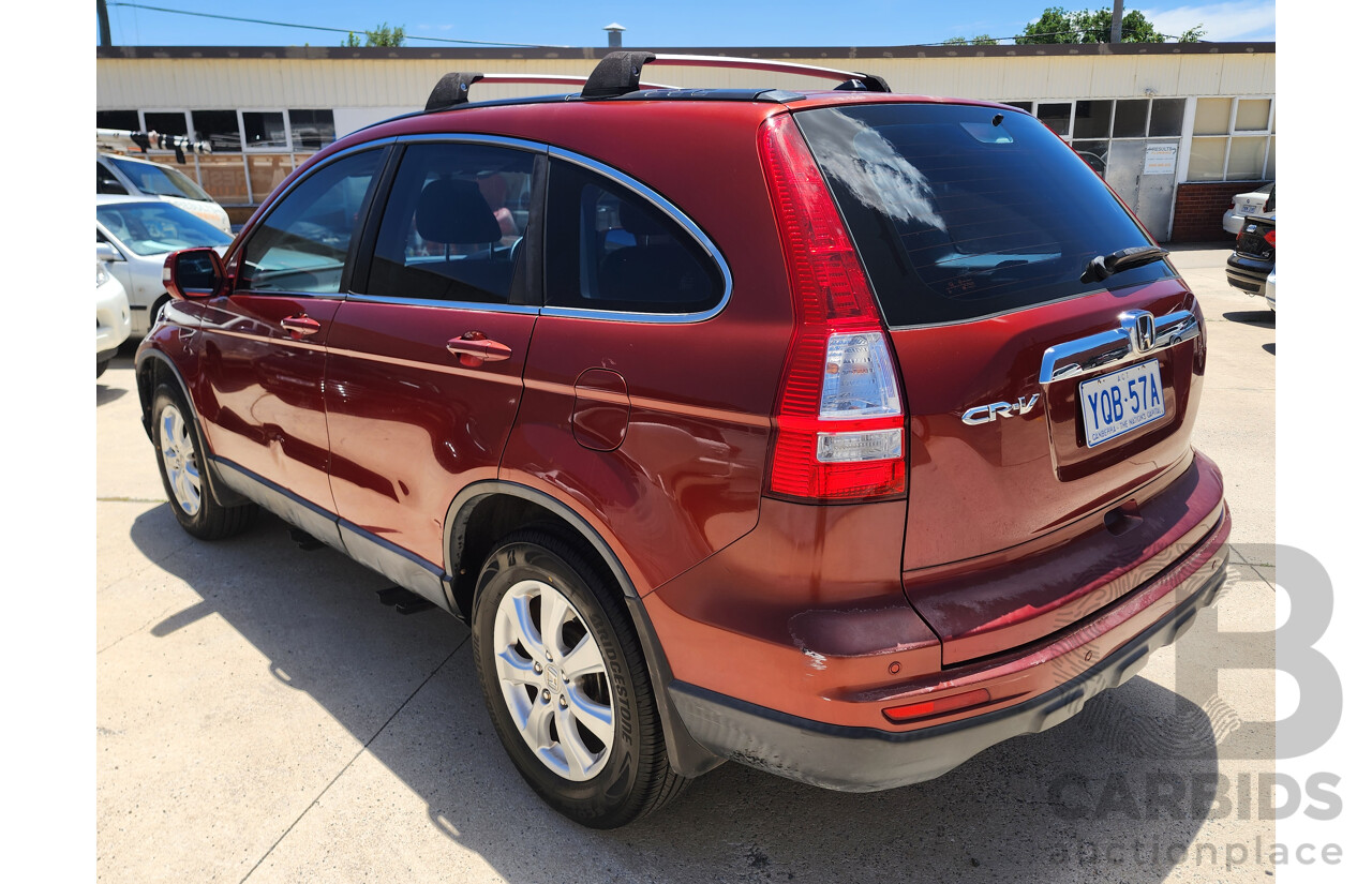 7/2012 Honda CRV (4x4) Sport MY11 4d Wagon Red 2.4L