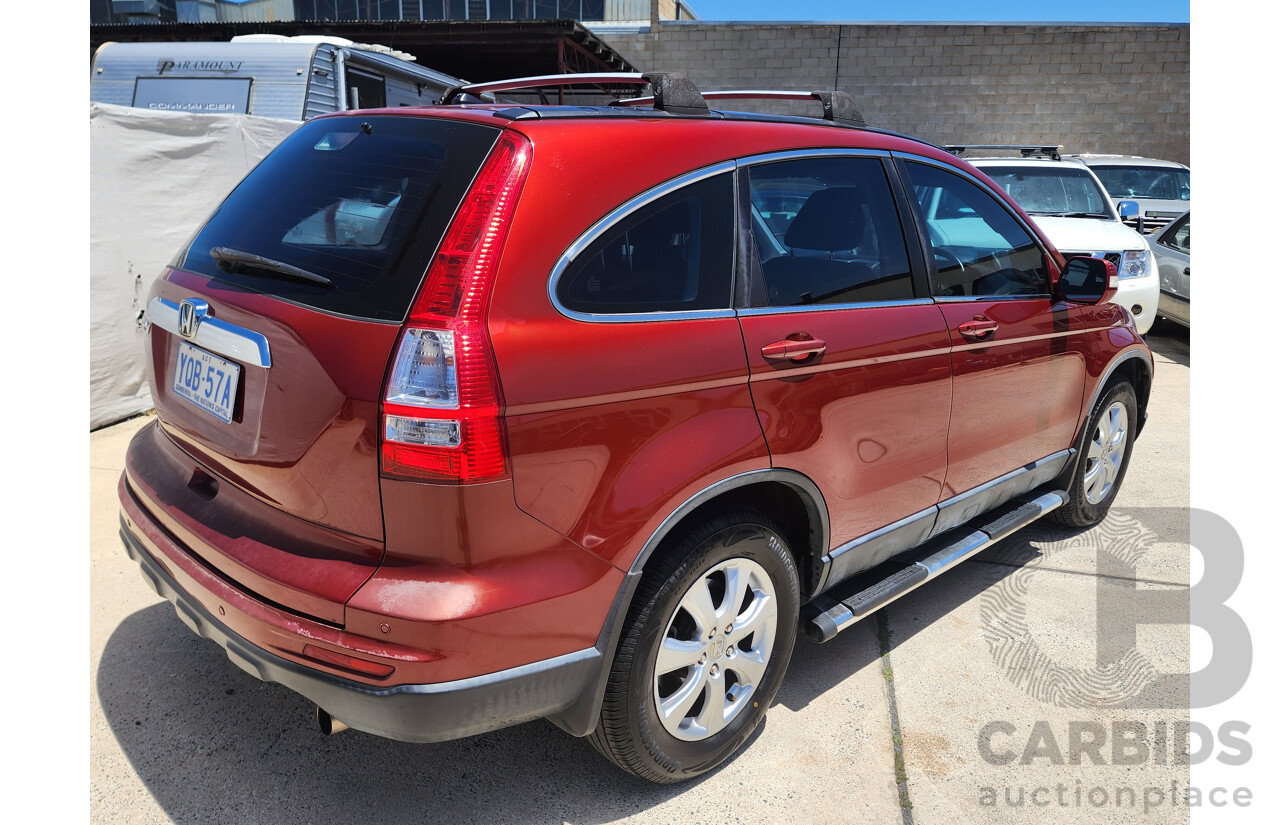 7/2012 Honda CRV (4x4) Sport MY11 4d Wagon Red 2.4L
