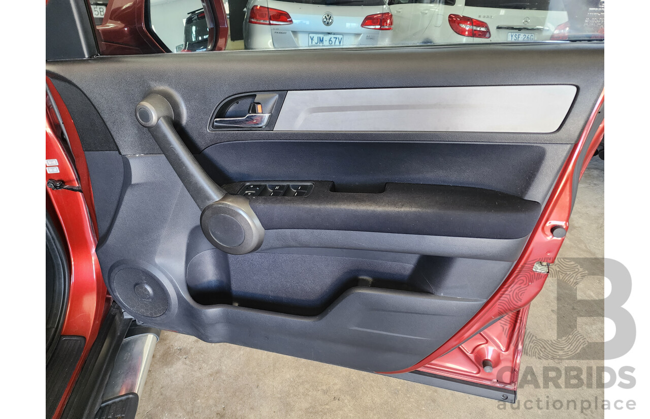 7/2012 Honda CRV (4x4) Sport MY11 4d Wagon Red 2.4L