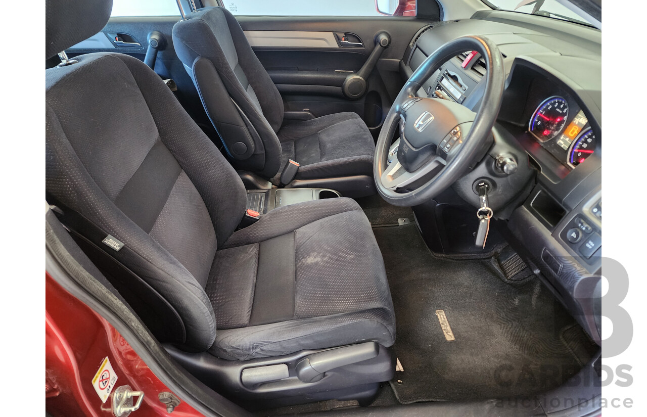 7/2012 Honda CRV (4x4) Sport MY11 4d Wagon Red 2.4L