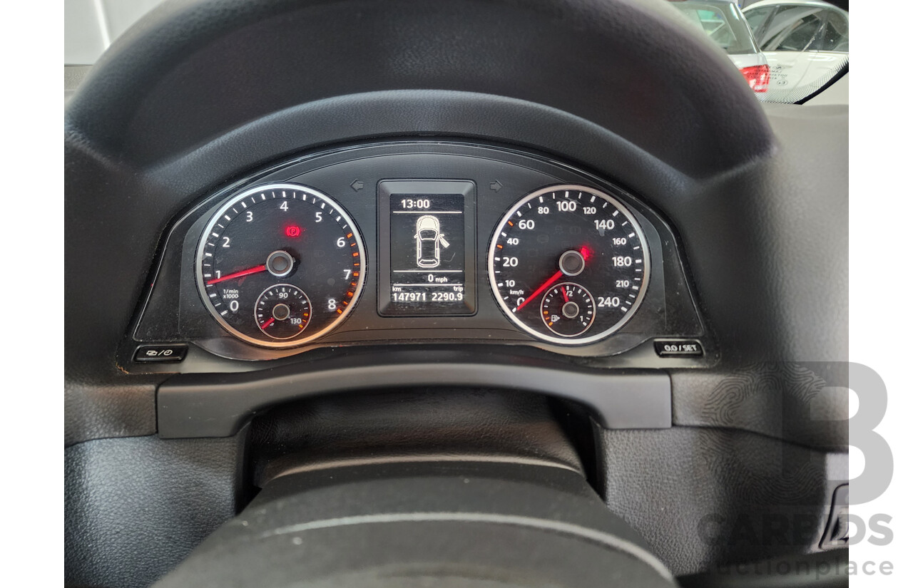 6/2015 Volkswagen Tiguan 118 TSI (4x2) 5NC MY15 4d Wagon Black 1.4L