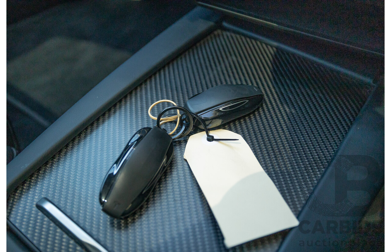 10/2017 Tesla Model S 75D (AWD) MY17 4D Silver Hatchback - Dedicated Electric EV 245kw