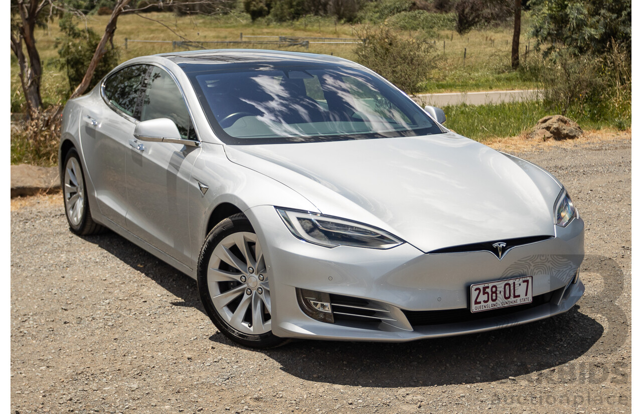 10/2017 Tesla Model S 75D (AWD) MY17 4D Silver Hatchback - Dedicated Electric EV 245kw