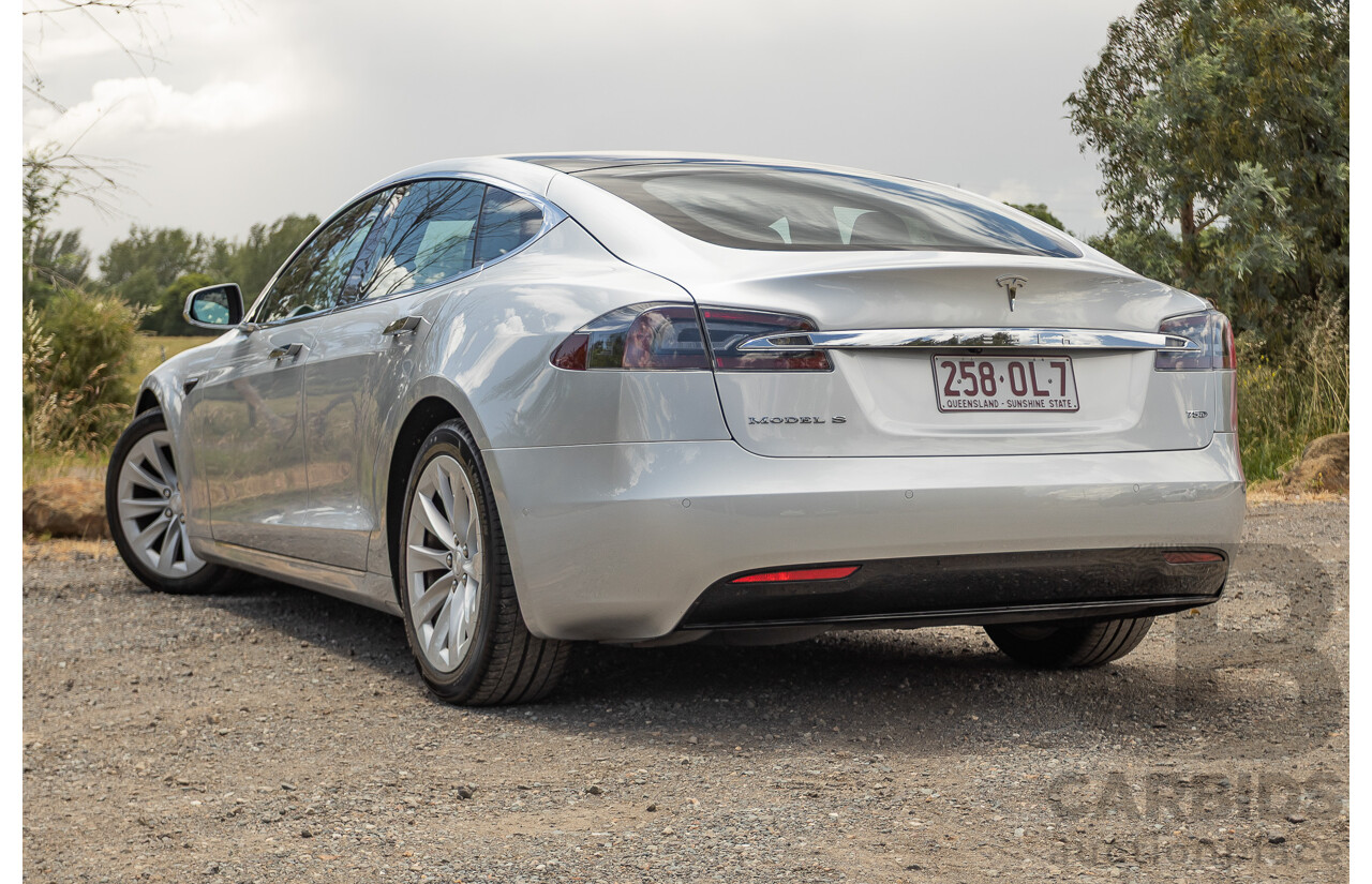 10/2017 Tesla Model S 75D (AWD) MY17 4D Silver Hatchback - Dedicated Electric EV 245kw