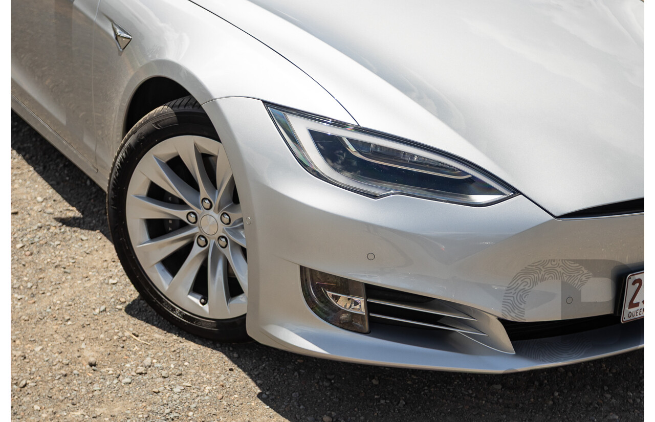10/2017 Tesla Model S 75D (AWD) MY17 4D Silver Hatchback - Dedicated Electric EV 245kw